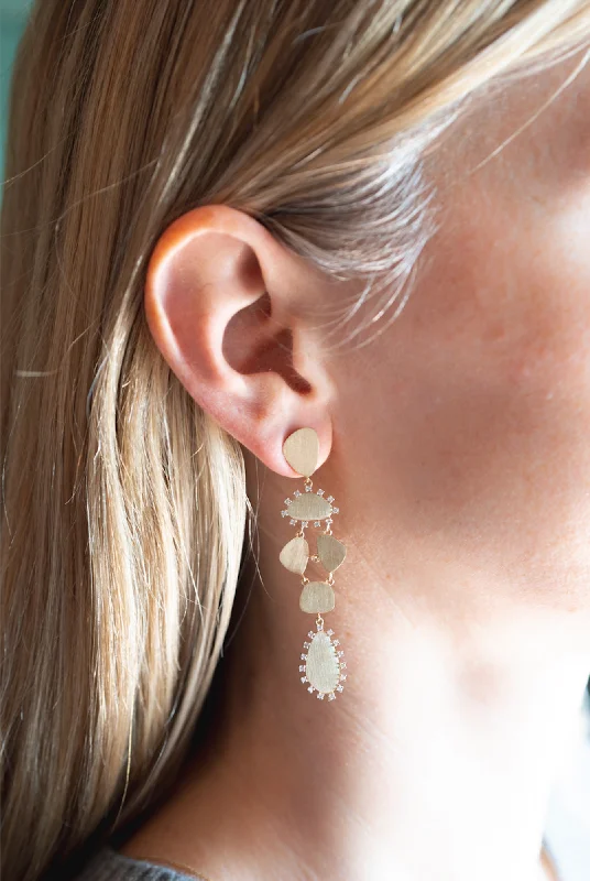 Best hoop earrings with crescent-shaped designs for a bold, moon-inspired style-Cactus Dangles