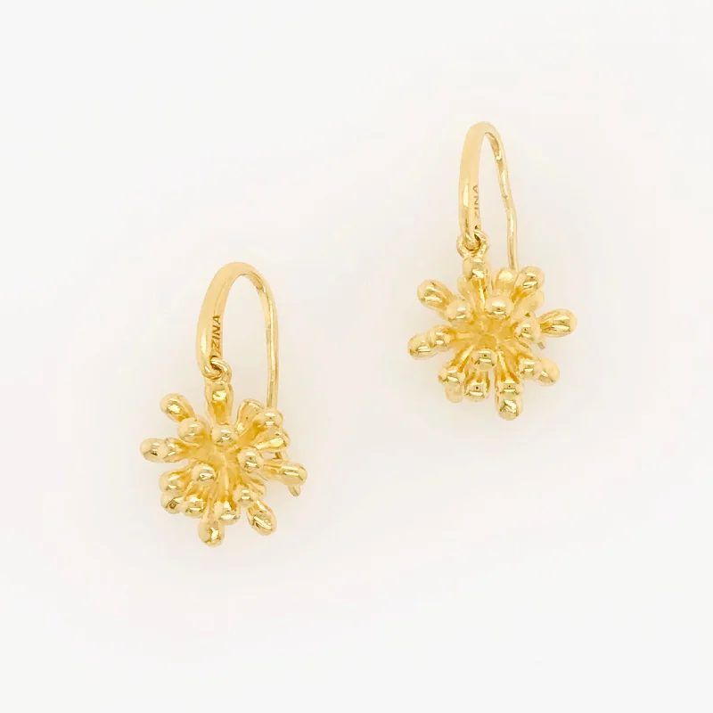 Best hoop earrings with matching bracelets for a coordinated jewelry set-Satellite Fireworks Earrings in Vermeil