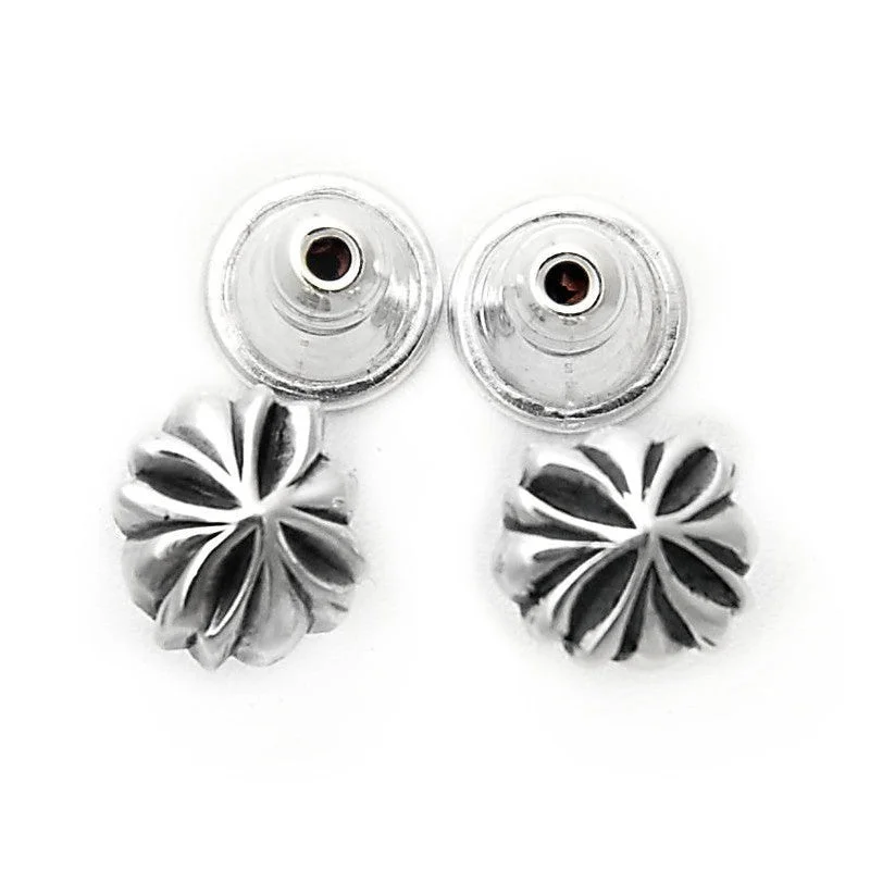 Best hoop earrings with smooth ceramic finishes for a polished, clean style-Gothic Cross Earrings