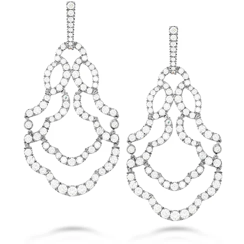 Best hoop earrings with detachable studs for a versatile and adjustable accessory-Hearts On Fire Lorelei Chandelier Diamond Earrings