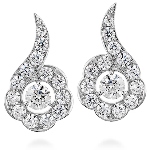 Best hoop earrings with vintage rhinestone embellishments for a retro-glam effect-Hearts On Fire Lorelei Diamond Earrings