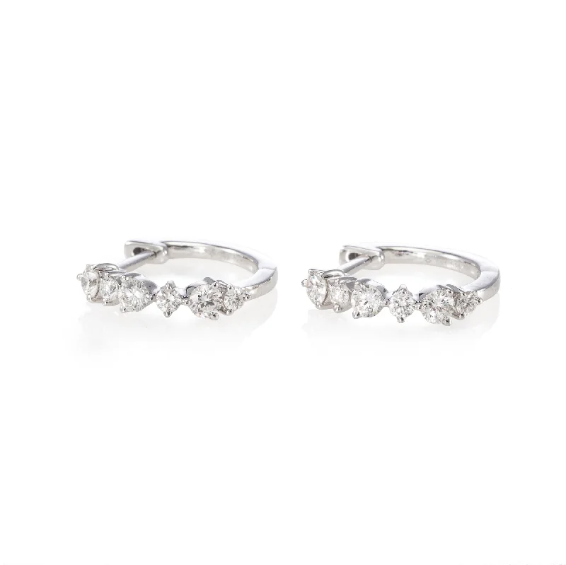 Best hoop earrings with custom engravings for a personalized and meaningful gift-Jasmine Huggies