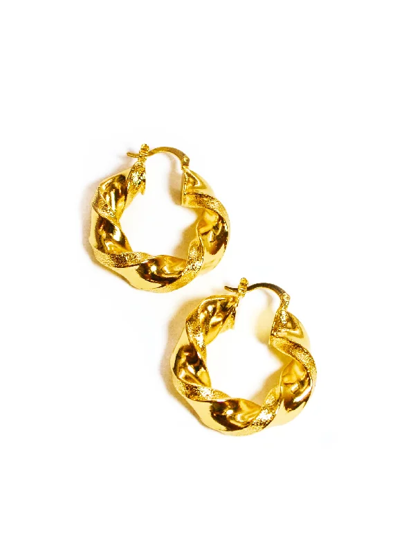 Best hoop earrings with geometric shapes for a modern and artistic appeal-LATISHA