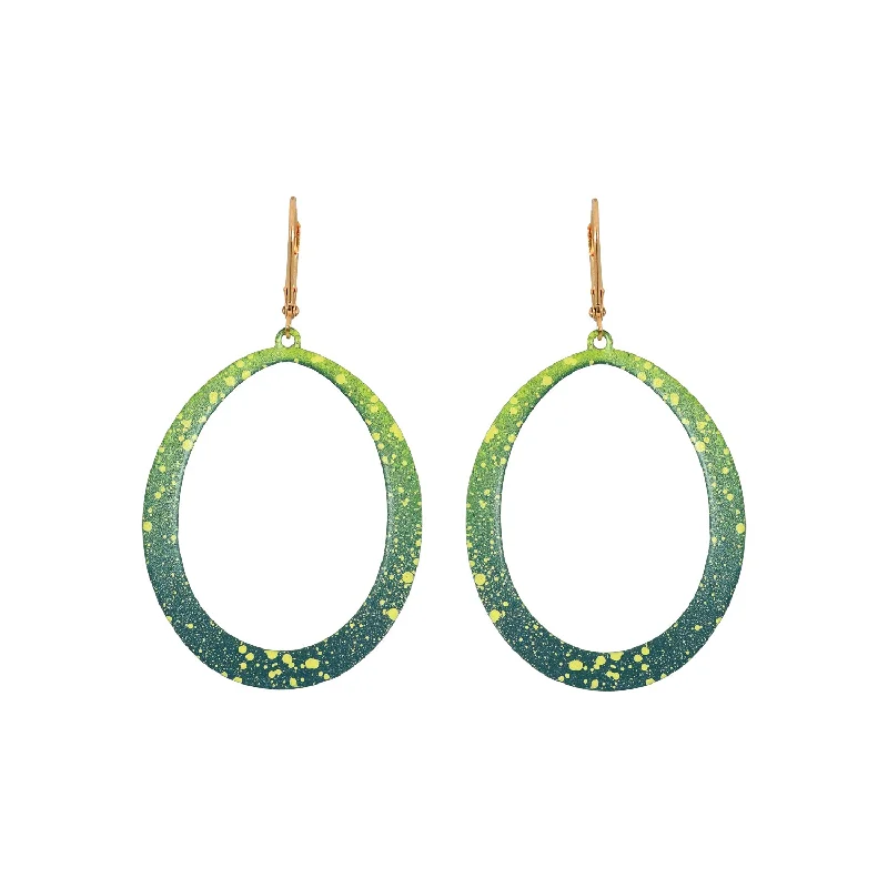 Hoop earrings with pearl accents for a chic and classic style-Little Verde Meli Earrings