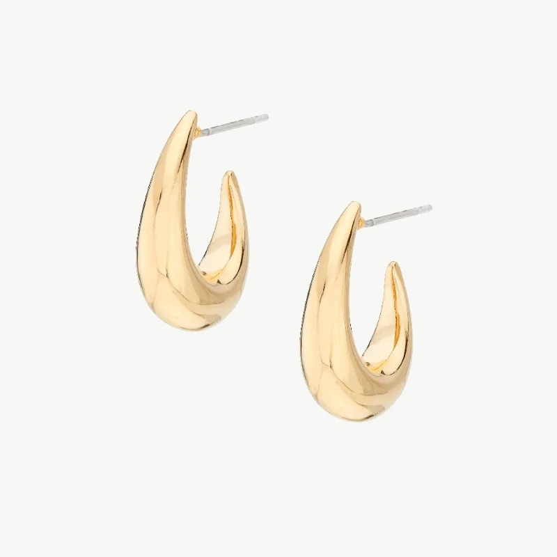 Best hoop earrings with smooth ceramic finishes for a polished, clean style-Mezi Mini Hoop Earrings