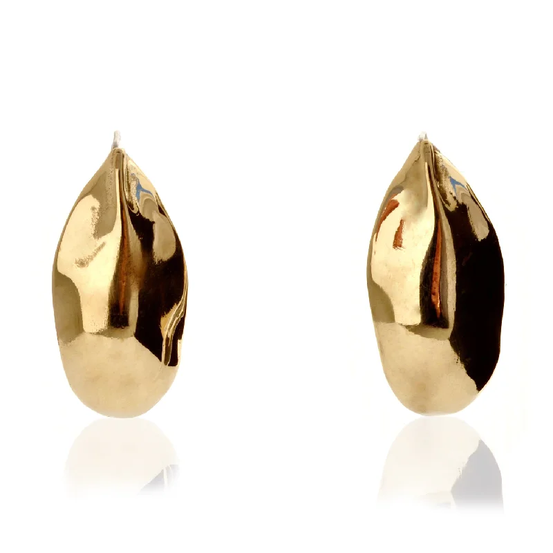 Hoop earrings with a chunky design for a bold and trendy statement-Pool Earrings