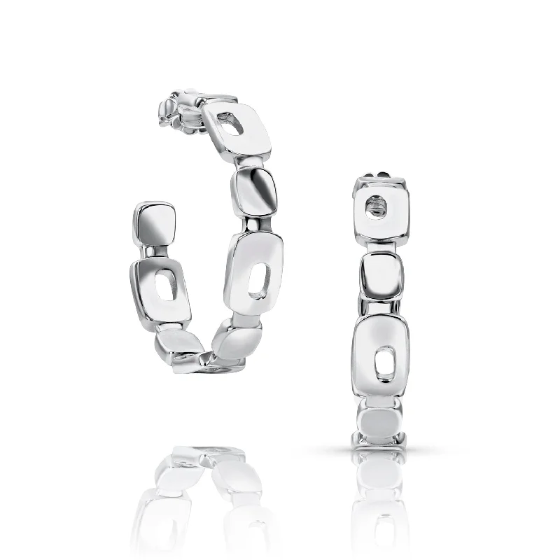 Hoop earrings with a chunky design for a bold and trendy statement-Palm Springs Hoops