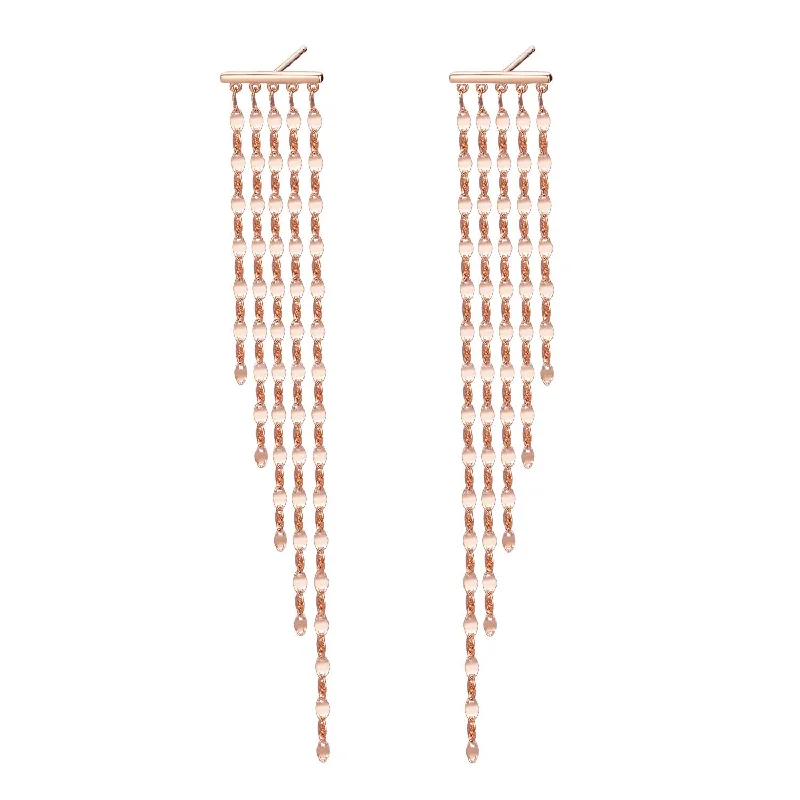 Best hoop earrings with asymmetrical designs for a fashion-forward, avant-garde look-Shine - 18K Gold Party Earring