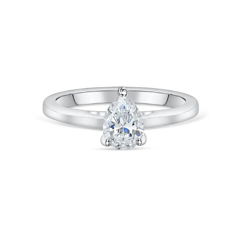 Custom engagement rings with engraved floral bands -The Daisy