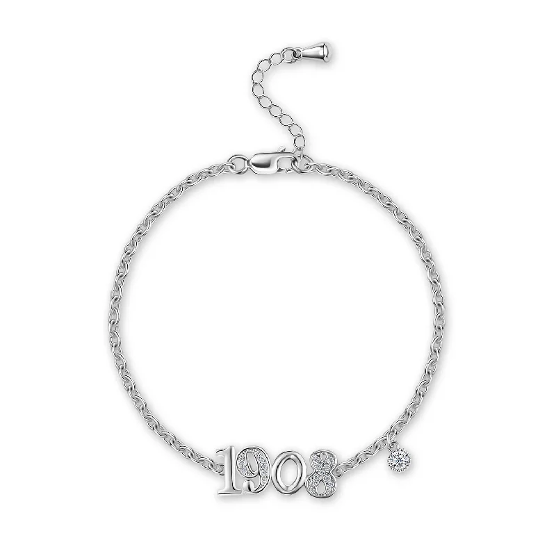 Best bangle bracelets with animal motif designs for a quirky, fun accessory-1908 Tennis Bracelet-Silver