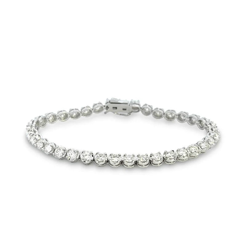 Best bangle bracelets with hand-crafted details for a unique and artisanal touch-5.00ctw Diamond Tennis Bracelet