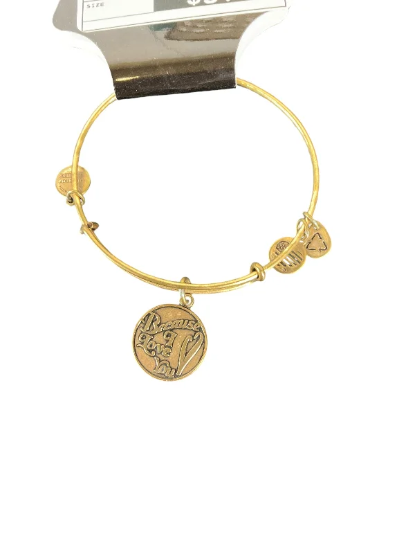 Best bangle bracelets with pastel-colored stones for a soft and delicate appearance-Bracelet Bangle By Alex And Ani