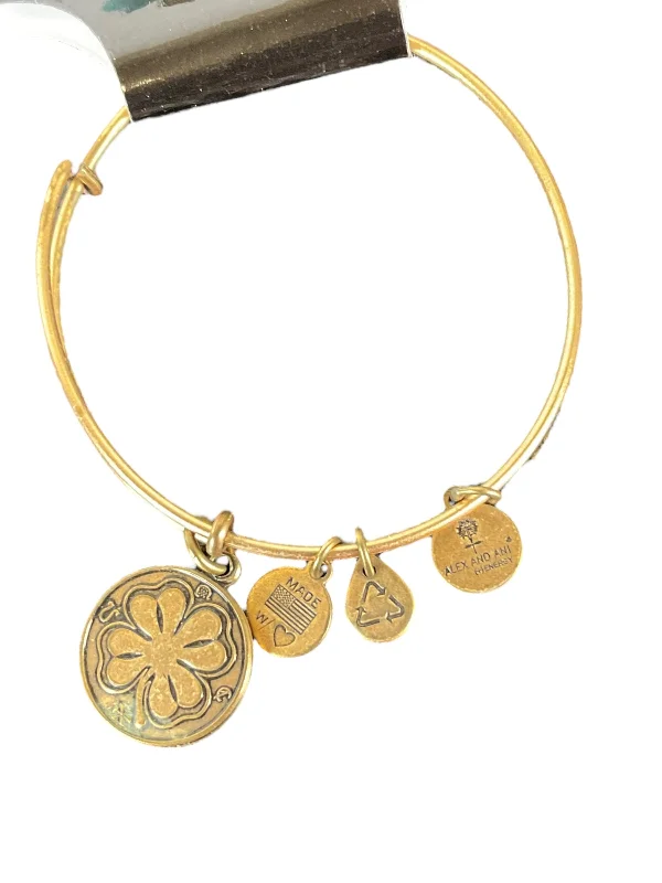 Classic bangle bracelets with pearl embellishments for a feminine and classic touch-Bracelet Bangle By Alex And Ani