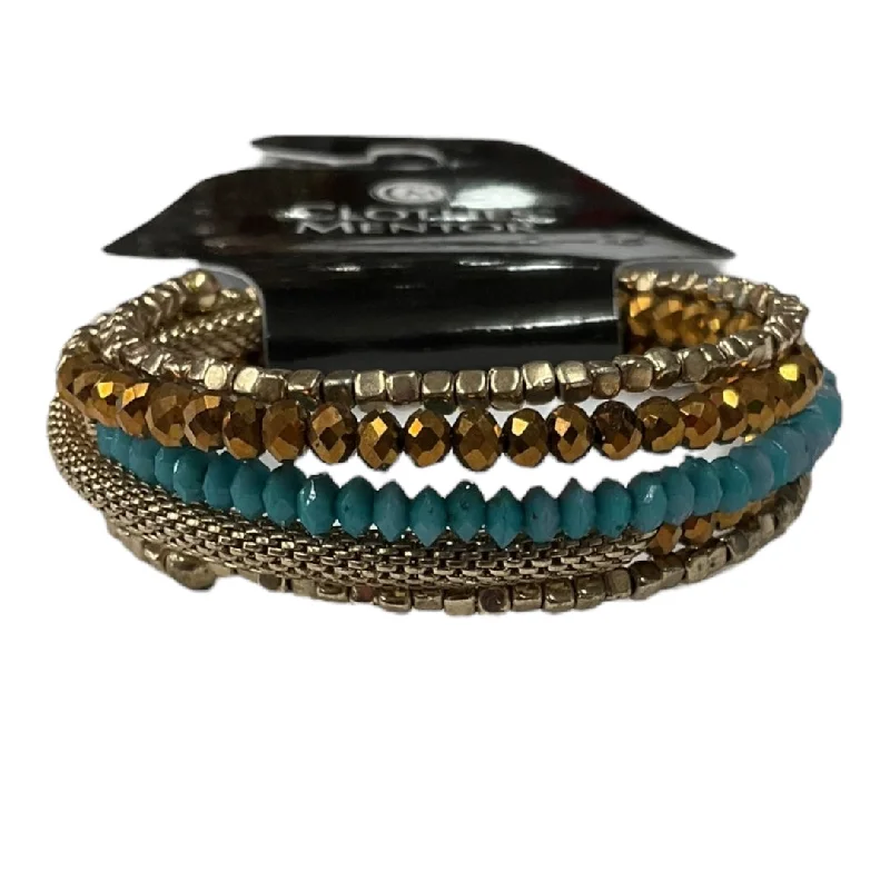 Bangle bracelets with polished marble inlays for a chic and trendy appearance-Bracelet Beaded By Cme