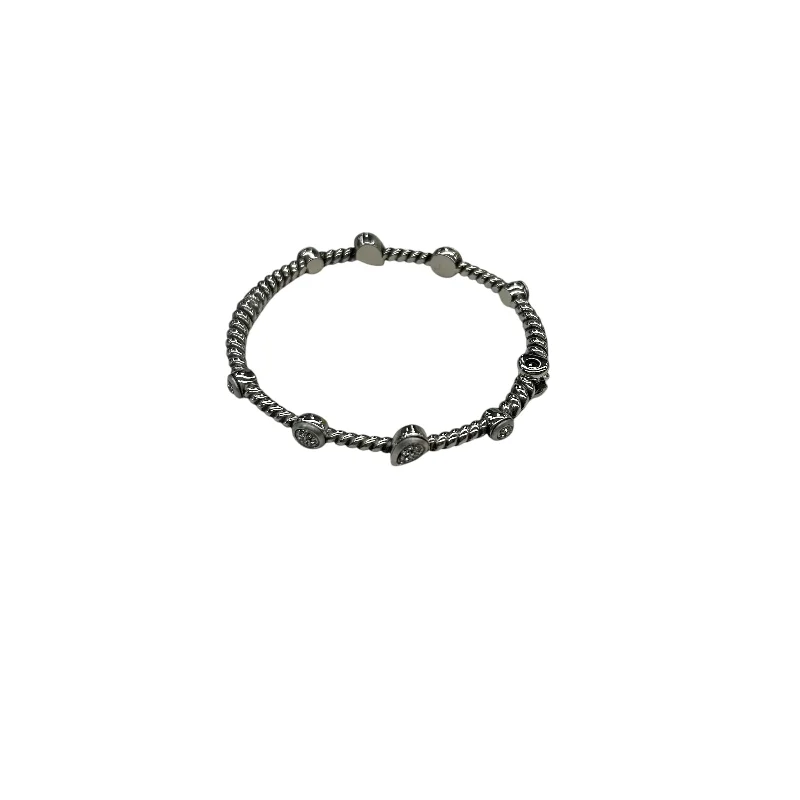 Best bangle bracelets for women with elegant gold designs for every occasion-Bracelet Cuff By Brighton In Silver