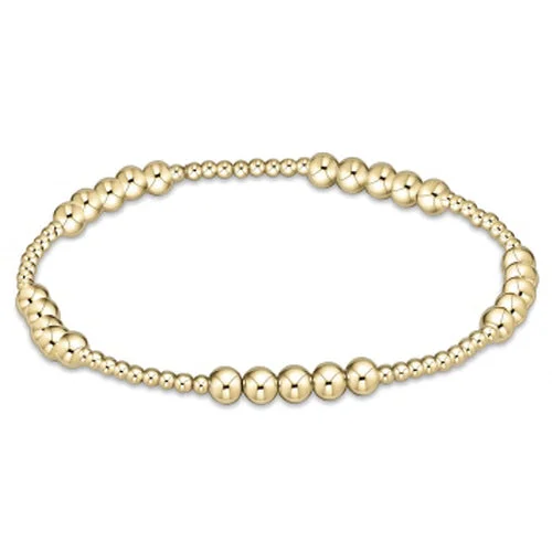 Minimalist bangle bracelets with a thin profile for a sleek and subtle appearance-Enewton Blissful 4mm Bead Bracelet