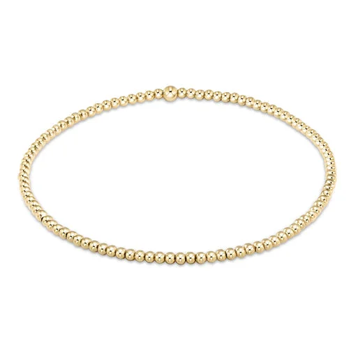 Best bangle bracelets with gold-filled material for an affordable luxury option-Enewton Classic 2mm Gold Bracelet