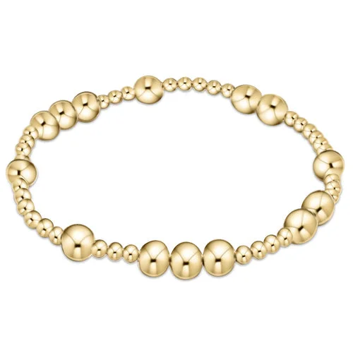 Sleek bangle bracelets with modern metallic finishes for a polished, chic design-Enewton Hope Unwritten 6mm Bead Bracelet